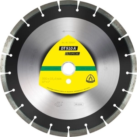 Алмазный диск KLINGSPOR 400X3,4X25,4/28E/12/S/DT/SPECIAL/DT910A