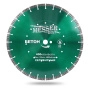 Диск алмазный сегментный MESSER-DIY по бетону, кирпичу 400D-3.2T-12W-25.4H