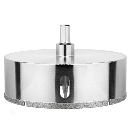Алмазная коронка по керамограниту, плитке, кафелю 120 мм с центром Diamond Industrial